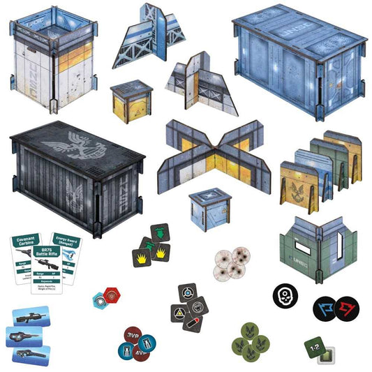 Halo: Flashpoint UNSC Base Terrain Set 1