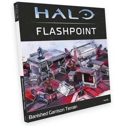 Banished Garrison Terrain Halo Flashpoint Board Game by Mantic 1
