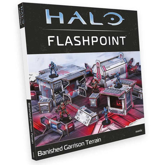 Banished Garrison Terrain Halo Flashpoint Board Game by Mantic 1