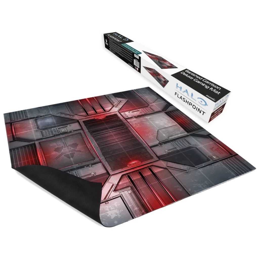 Banished Garrison Deluxe Gaming Mat Halo Flashpoint Board Game by Mantic 1