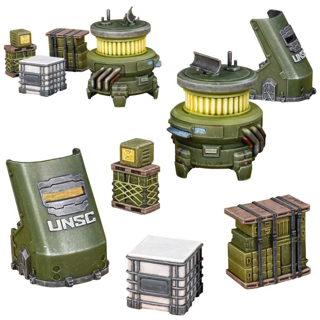 Halo: Flashpoint UNSC Scenery Set 1