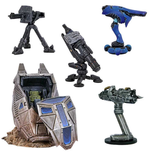 ODST Scenery Set Halo Flashpoint Board Game by Mantic 2