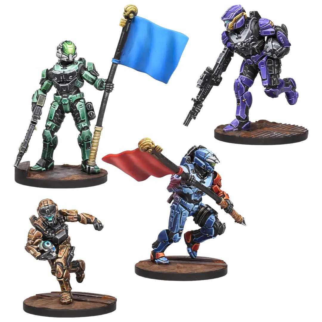 Fireteam Wolf Halo Flashpoint Board Game by Mantic 2
