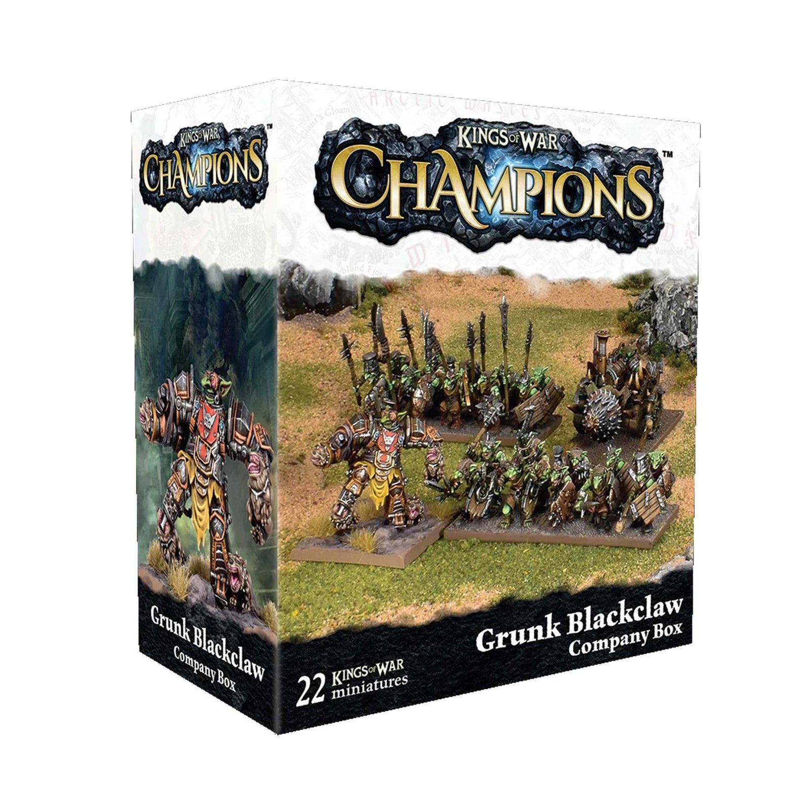 Kings of War: Champions - Grunk Blackclaw Company Box 1