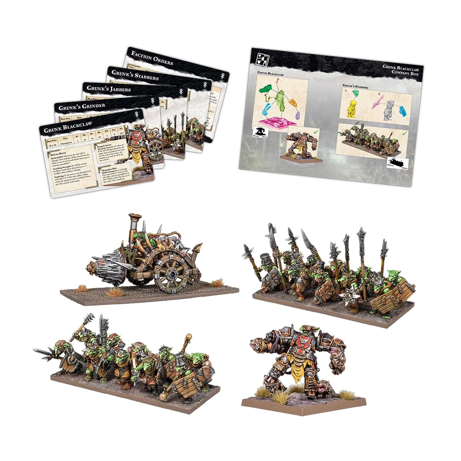 Kings of War: Champions - Grunk Blackclaw Company Box 2