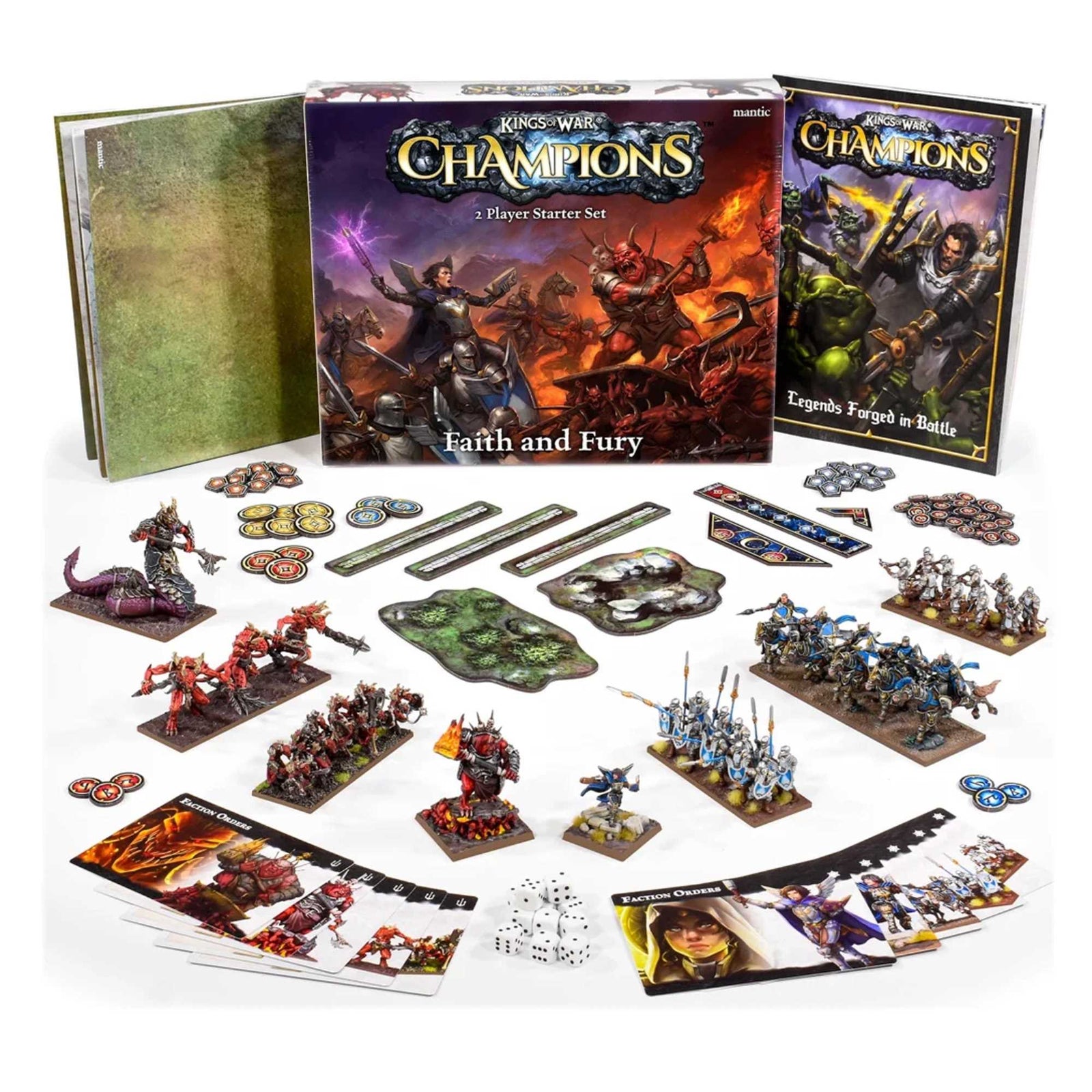 Kings of War: Champions - Faith & Fury 2-Player Set 2
