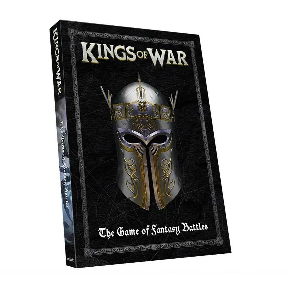 Kings of War Fourth Edition Hardback Rulebook Miniatures Game Book