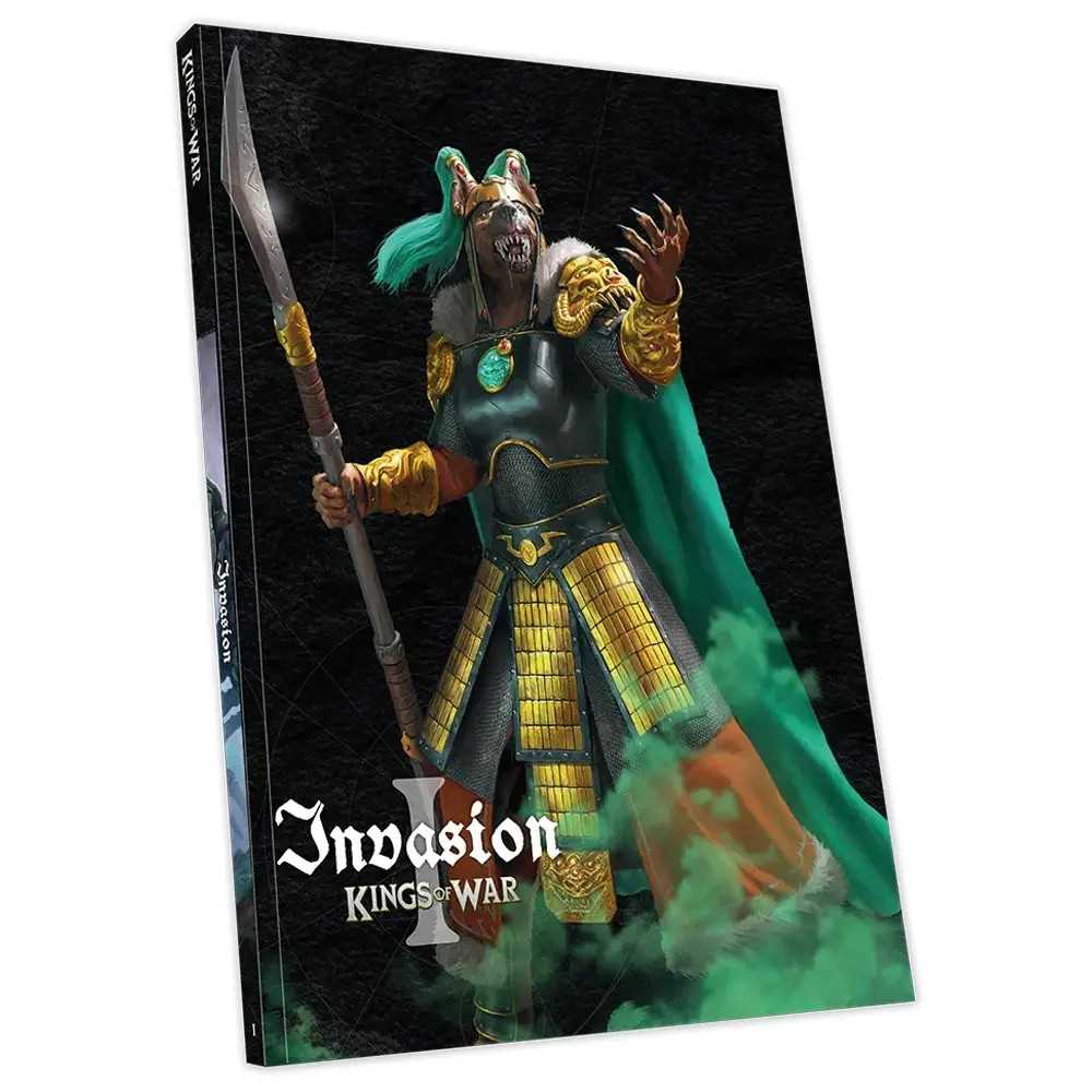 Kings of War Invasion Hardback Expansion Book Miniatures Game Accessory