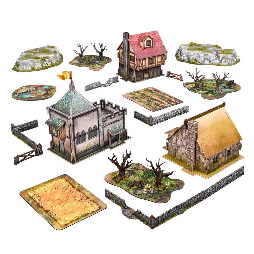 Kings of War Fantasy Battlefield Pack Miniatures Game Accessory