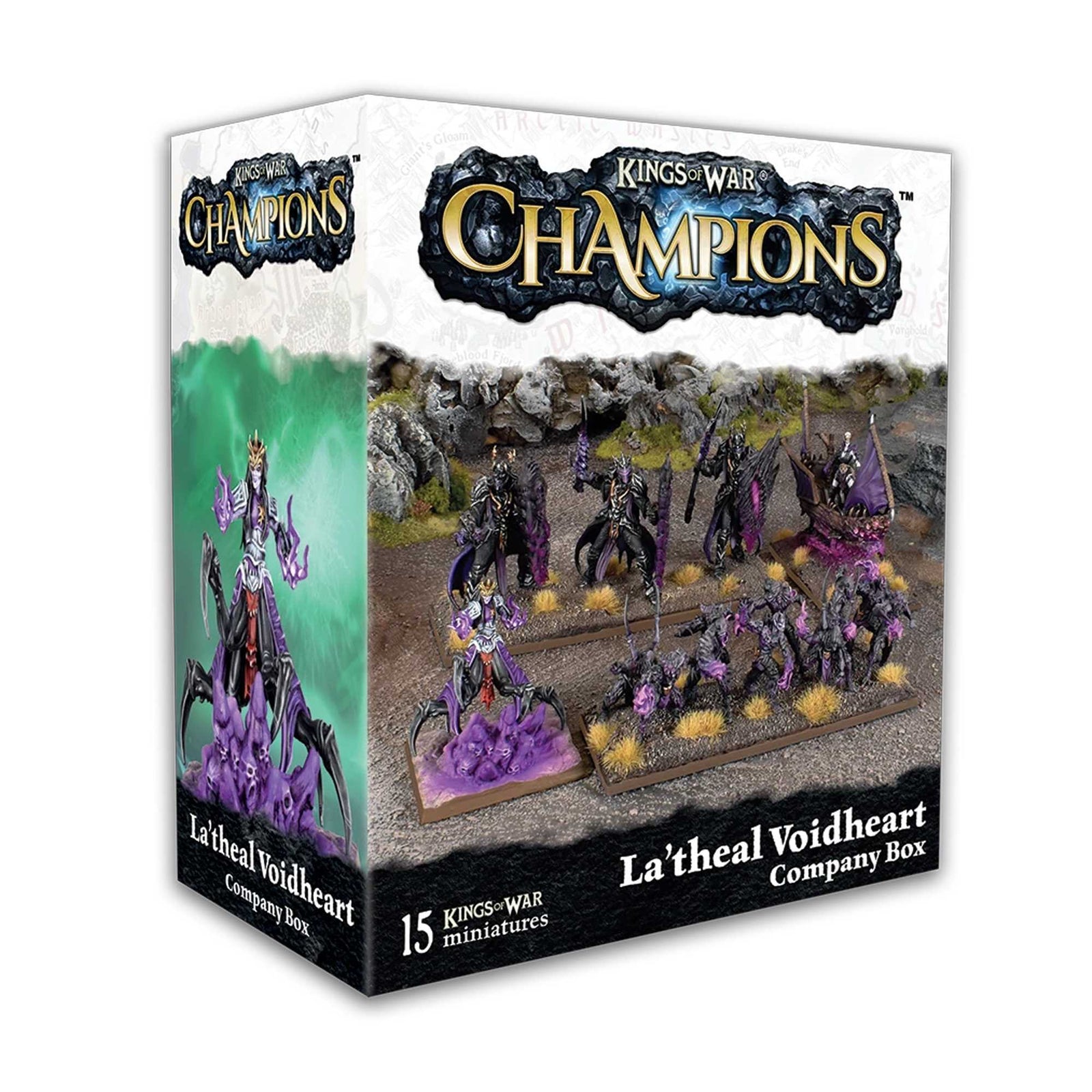 Kings of War: Champions - La'theal Voidheart Company Box 1