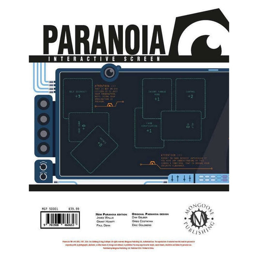 Paranoia: Interactive Screen 1