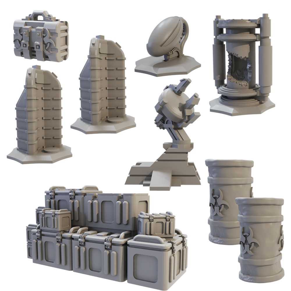TerrainCrate: Sci-fi Objectives 2