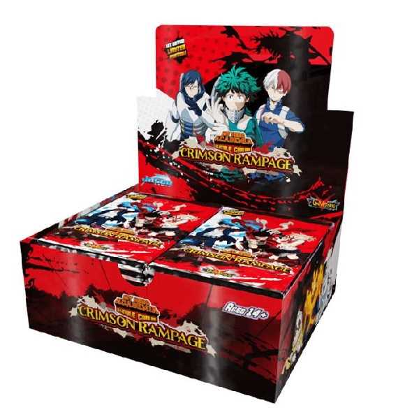 My Hero Academia CCG-Booster Display Series 2: Crimson Rampage