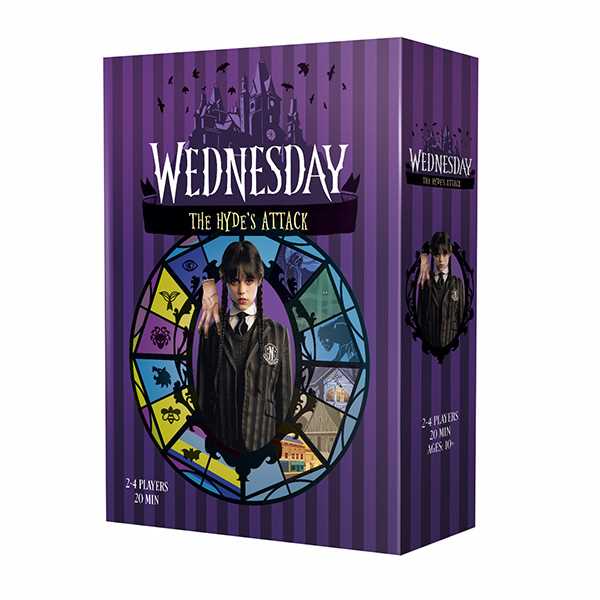 Wednesday The Hydes Attack Board Game by Mixlore 1