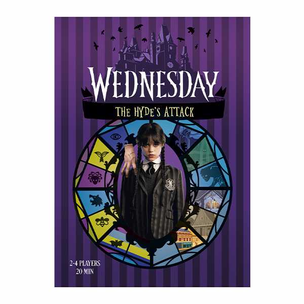 Wednesday The Hydes Attack Board Game by Mixlore 3
