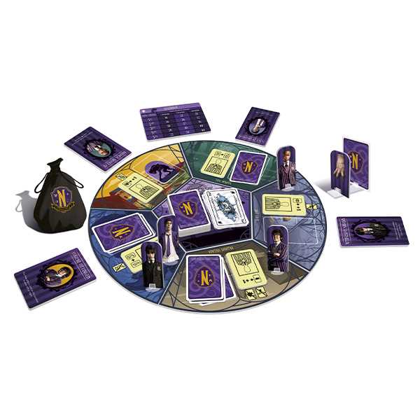 Wednesday The Hydes Attack Board Game by Mixlore 5