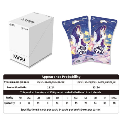 My Little Pony Friendship Eternal Cards Rainbow Edition Blister CDU 002A EMEA Trading Card Game by Kayou 5