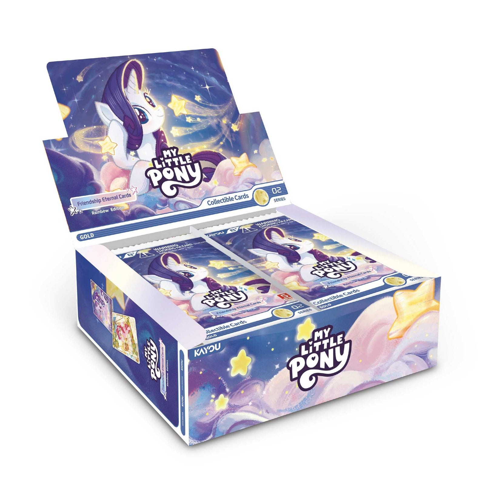 My Little Pony Friendship Eternal Cards Rainbow Edition Foil CDU 002B EMEA Trading Card Game by Kayou 1