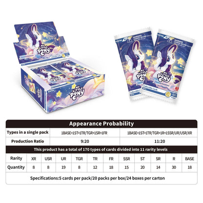 My Little Pony Friendship Eternal Cards Rainbow Edition Foil CDU 002B EMEA Trading Card Game by Kayou 3