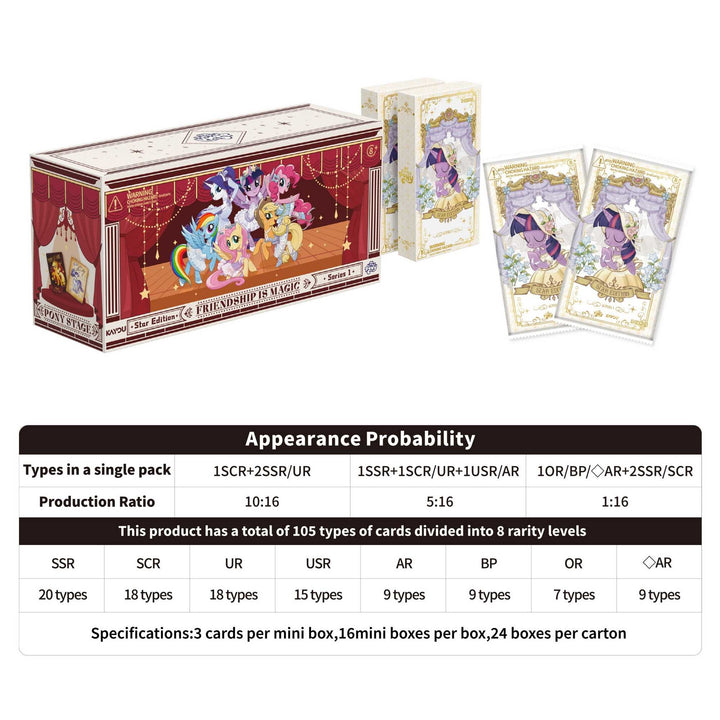 My Little Pony Friendship Eternal Cards Star Edition CDU Series 1A