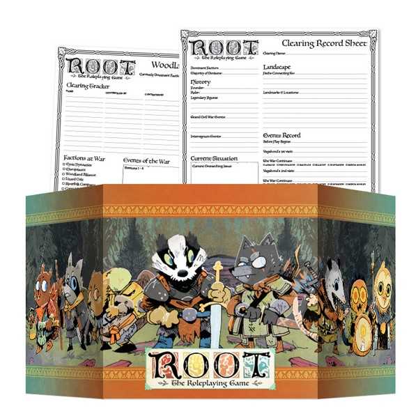 Root the RPG GM Accessory Pack Roleplaying Game by Magpie Games 1
