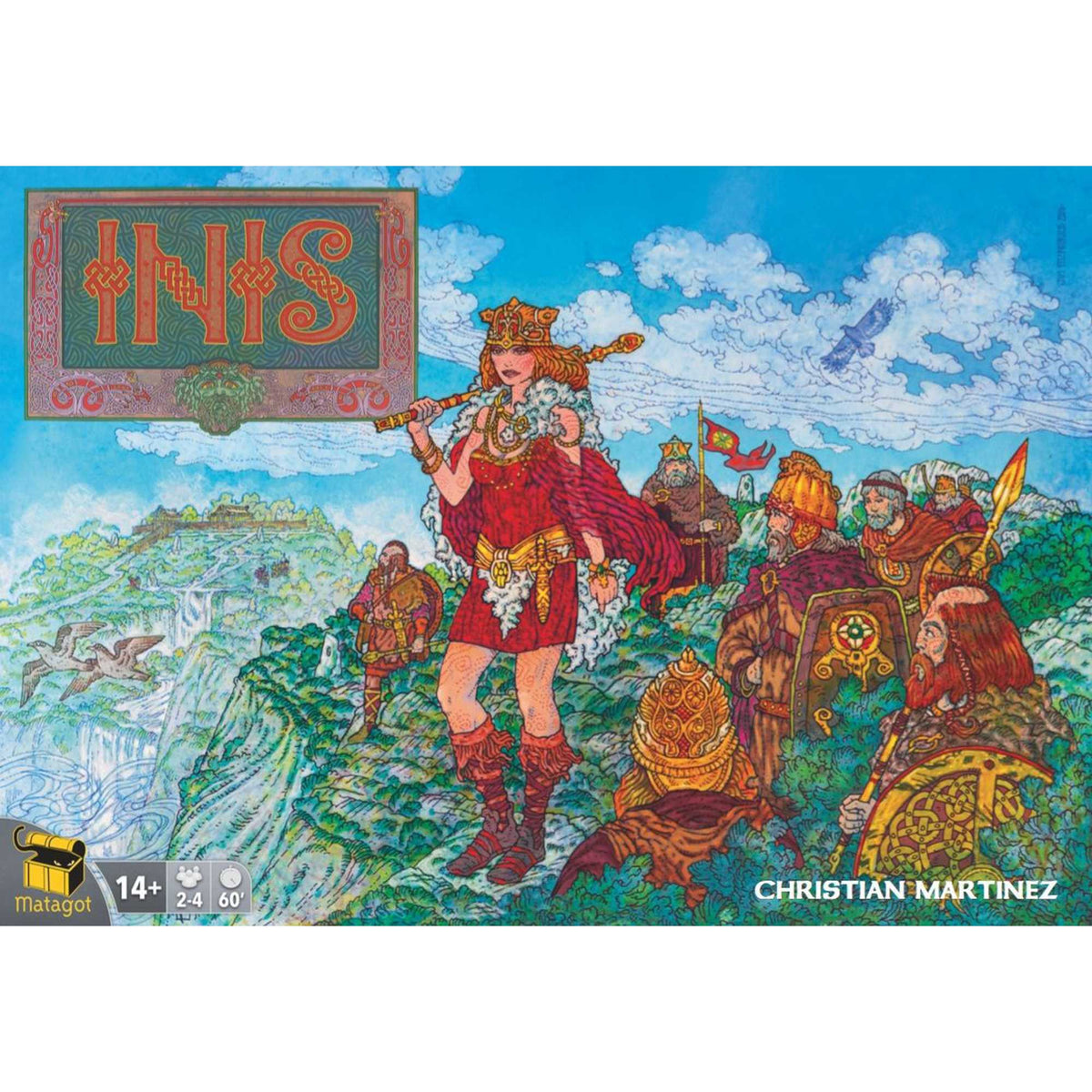Inis Board Game Based on Ancient Myths about Irelands Colonization and First Kings 1