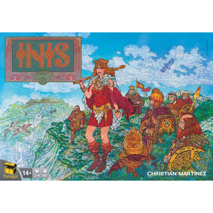 Inis Board Game Based on Ancient Myths about Irelands Colonization and First Kings 1
