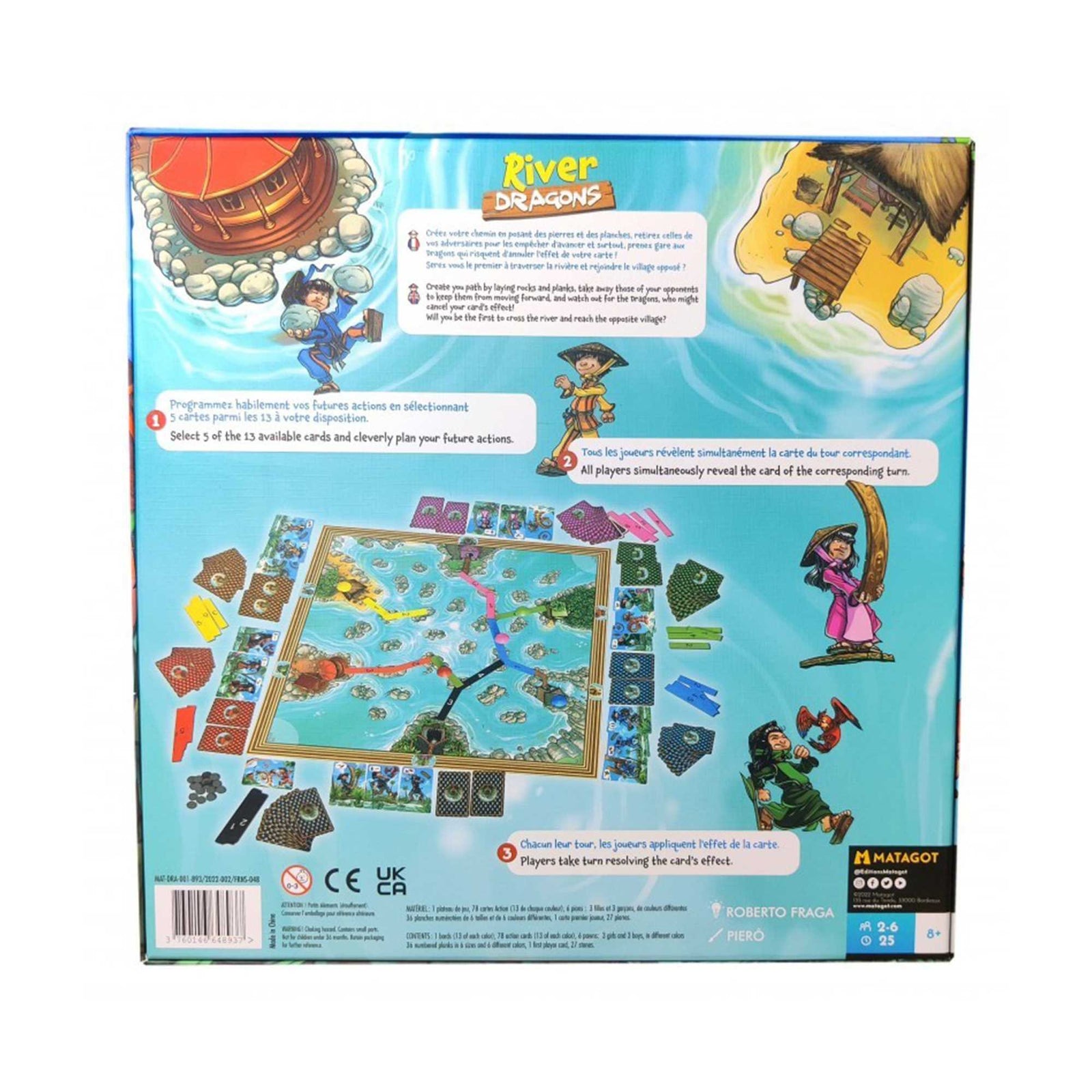 River Dragons Board Game by Matagot SARL 2