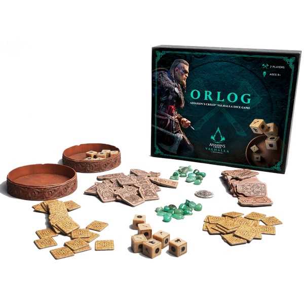 Orlog Assassins Creed Valhalla Dice Game Board Game by Pure Arts 1
