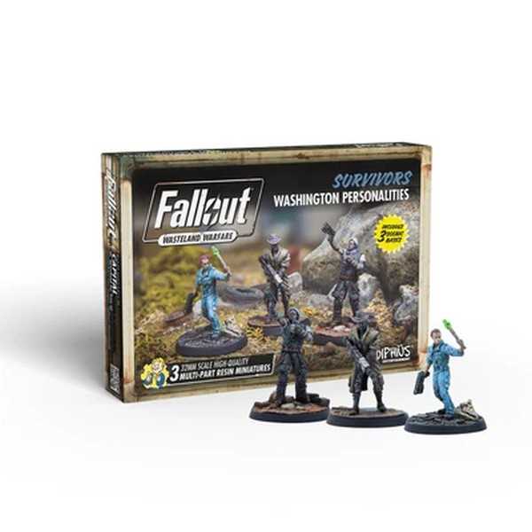 Fallout: Wasteland Warfare - Survivors: Washington Personalities 1