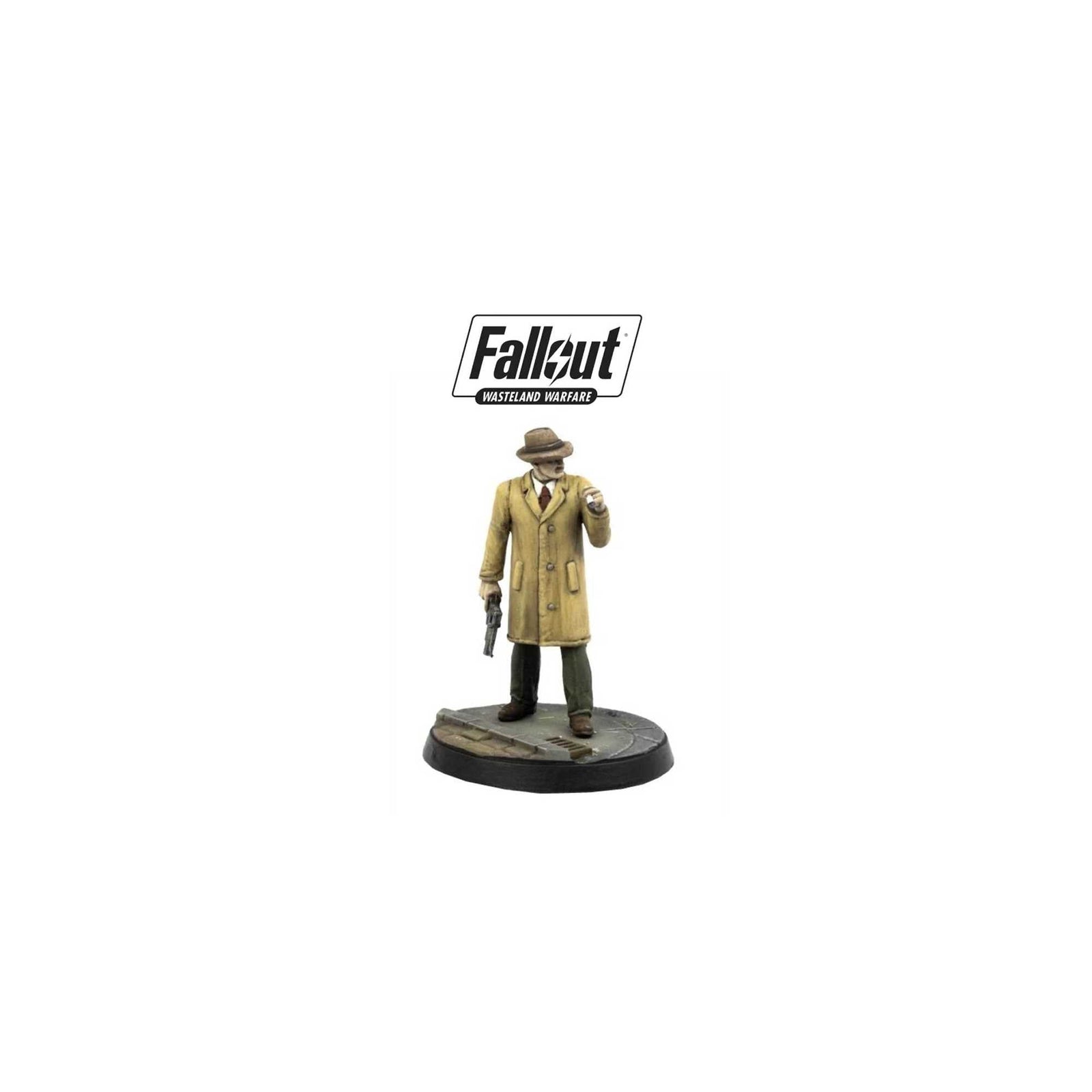 Fallout Wasteland Warfare Unaligned Mysterious Stranger Board Game 1
