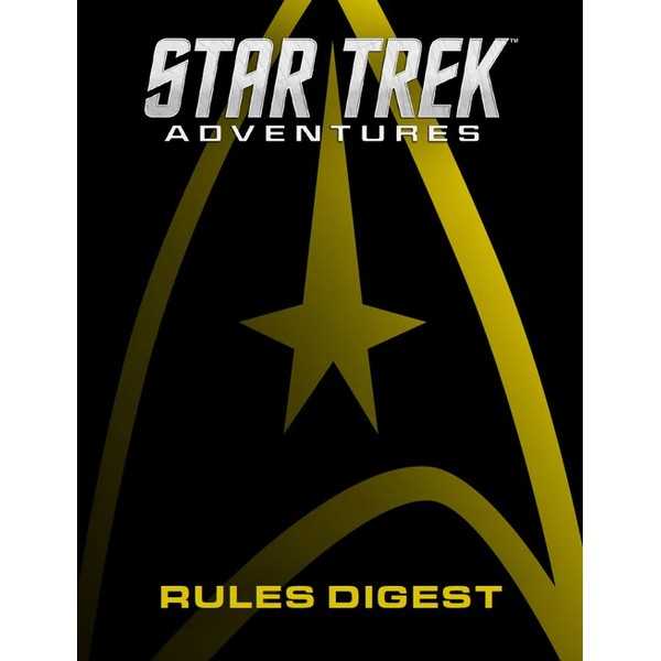 Star Trek Adventures Rules Digest Roleplaying Game Book