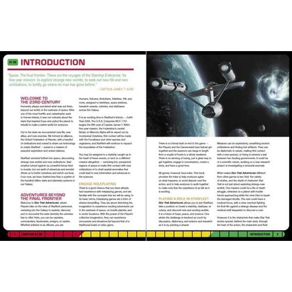 Star Trek Adventures Rules Digest Roleplaying Game Book