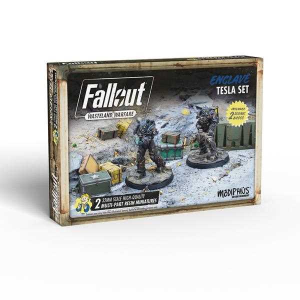 Fallout: Wasteland Warfare - Enclave: Tesla Set 1