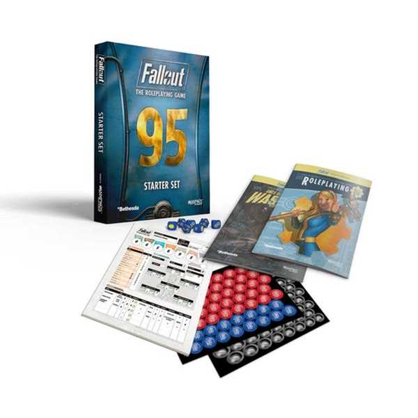 Fallout the Roleplaying Game Starter Set Roleplaying Game by Modiphius 2