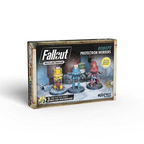 Fallout Wasteland Warfare - Robots: Protectron Workers 1