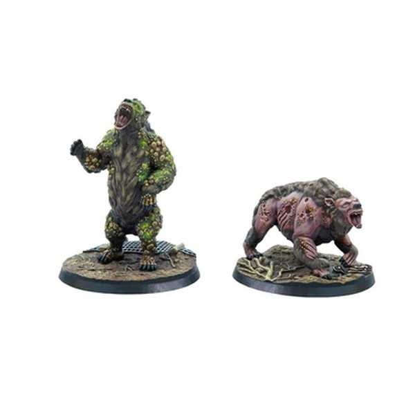 Fallout Wasteland warfare - Creatures: Yao Guai Ambush 2