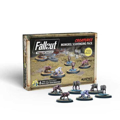 Fallout: Wasteland Warfare - Creatures: Mongrel Scavenging Pack 1
