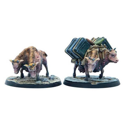 Fallout: Wasteland Warfare - Creatures: Brahim Herd 2