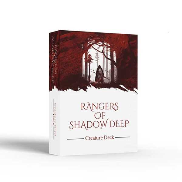 Rangers of Shadow Deep Creature Card Deck Board Game by Modiphius 1