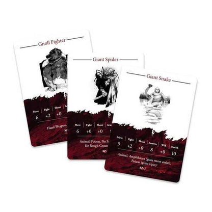 Rangers of Shadow Deep Creature Card Deck Board Game by Modiphius 2