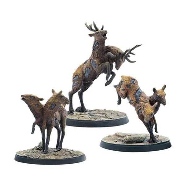 Fallout: Wasteland Warfare - Creatures: Radstag Herd 2