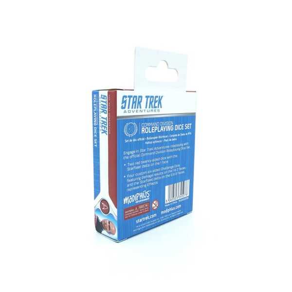 Star Trek Adventures Command Division Dice Set 2