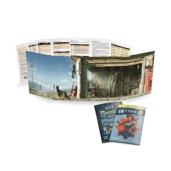 Fallout the Roleplaying Game GM Screen Plus Booklet Plus Flysheet 1