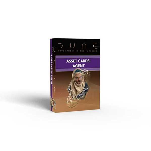 Dune Agent Asset Deck Board Game by Modiphius 1