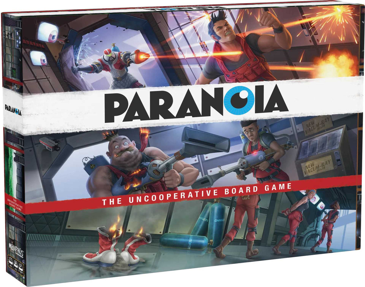 Paranoia The Uncooperative Board Game by Modiphius 1