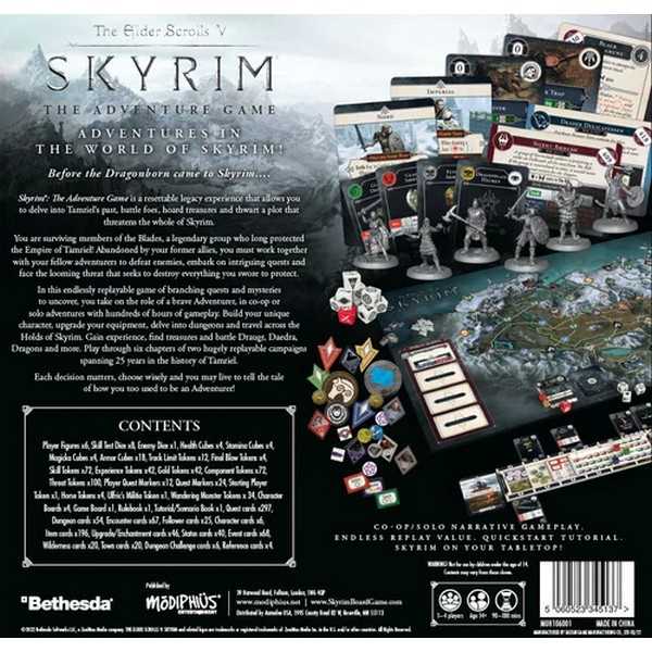 The Elder Scrolls: Skyrim - Adventure Board Game 2