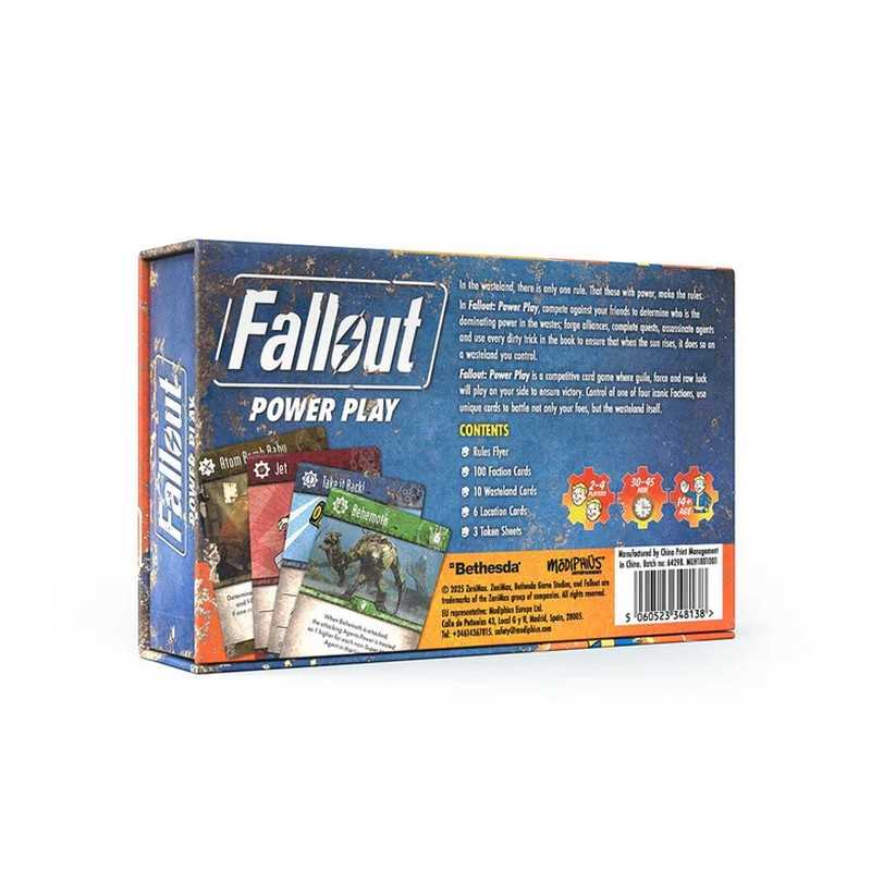 Fallout Power Play Board Game by Modiphius 2