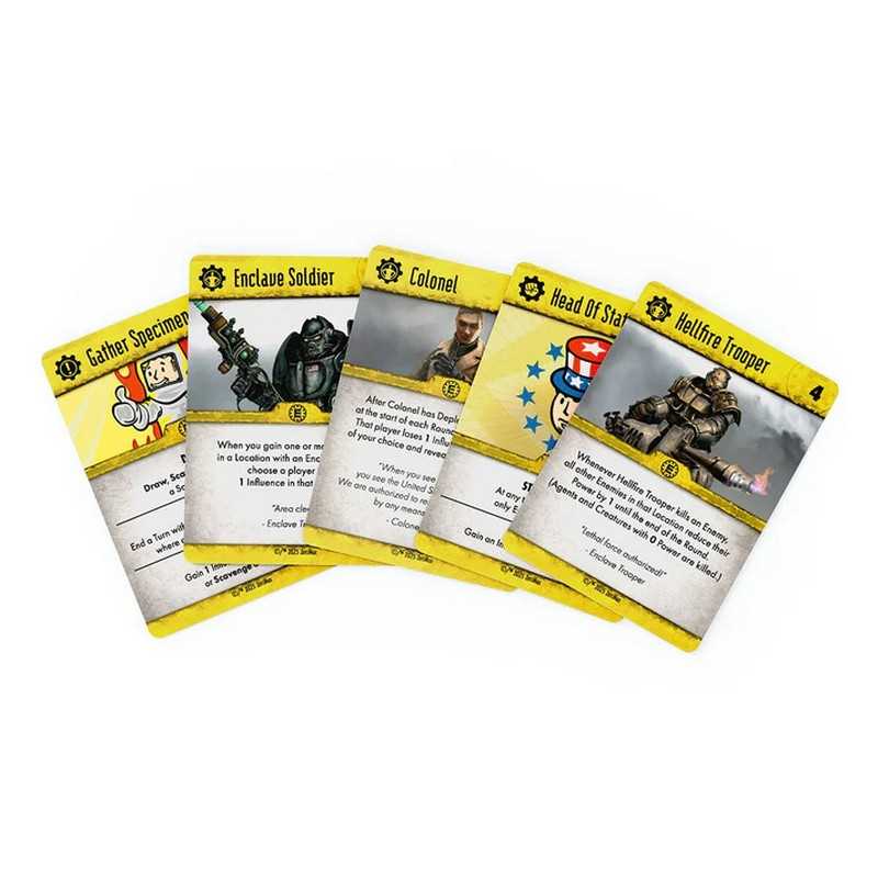 Fallout Power Play Board Game by Modiphius 4