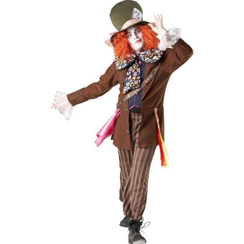 Mad Hatter Adult Tea Party Costume 1
